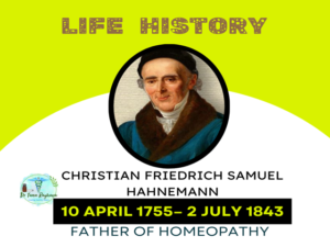 Dr. SAMUEL HAHNEMANN