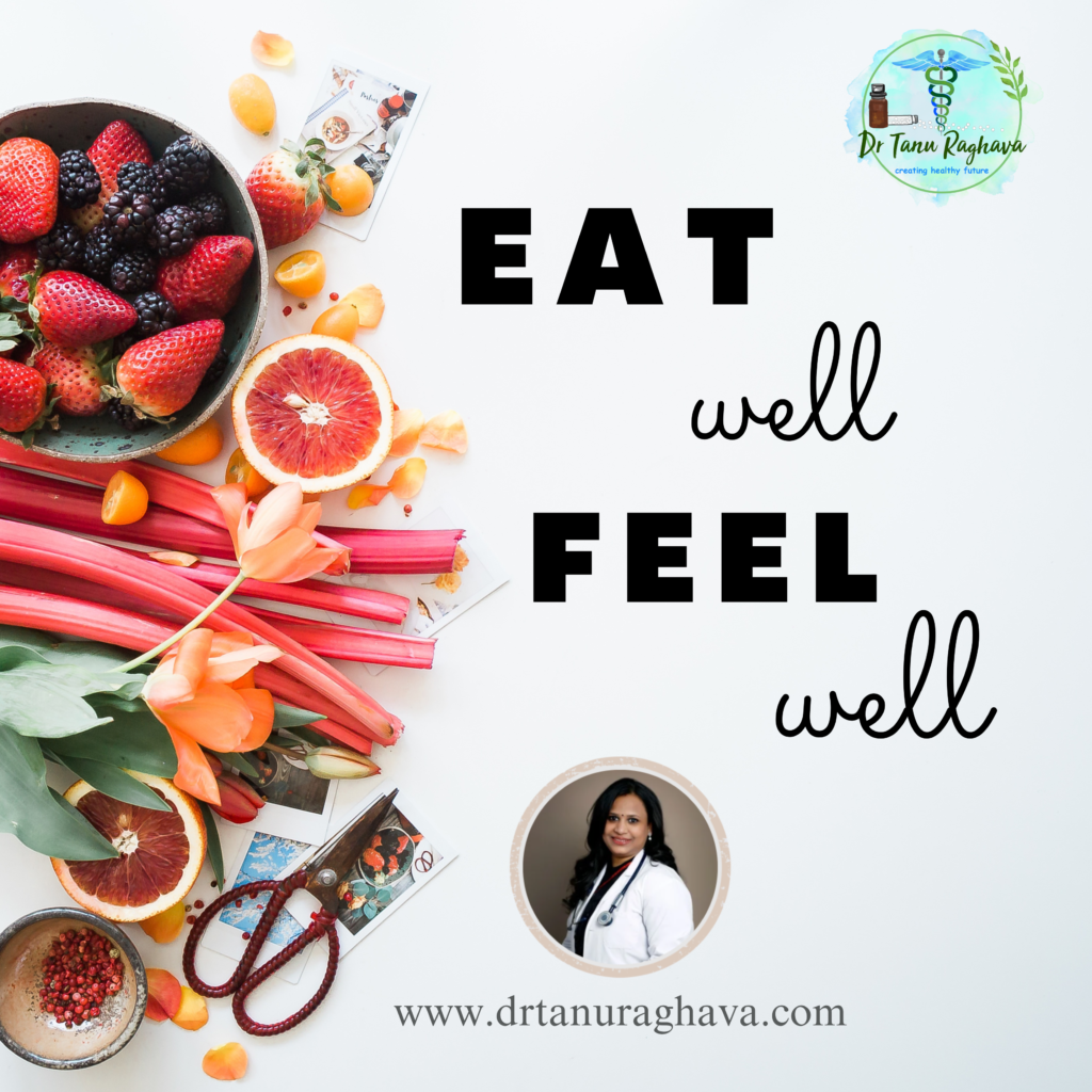 EAT WELL FEEL WELL FOR HEALTHY LIFE