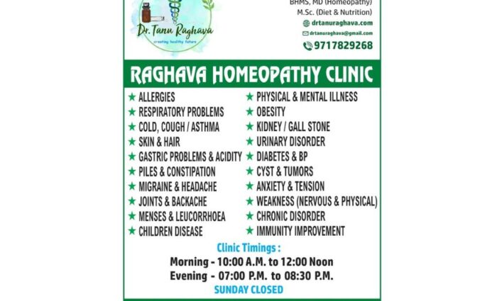 Best Homeopathy Clinic in Vasundhara