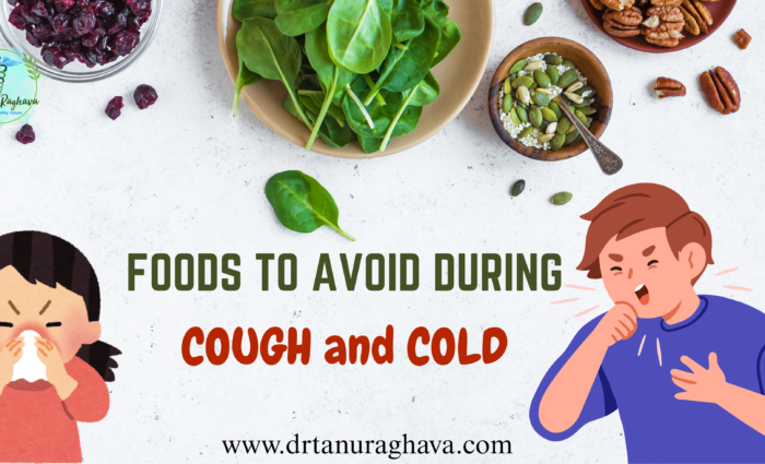 food to avoid during cough