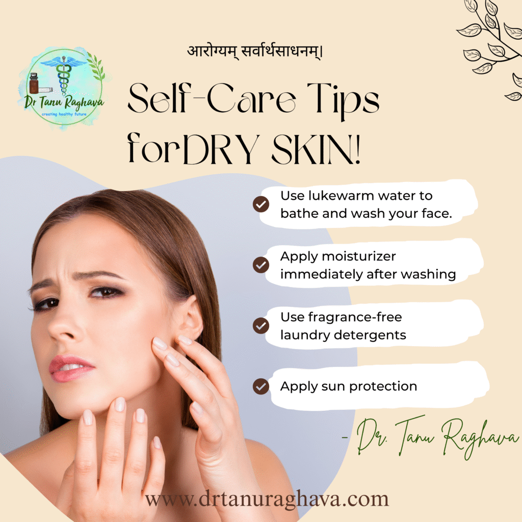 self care for dry skin